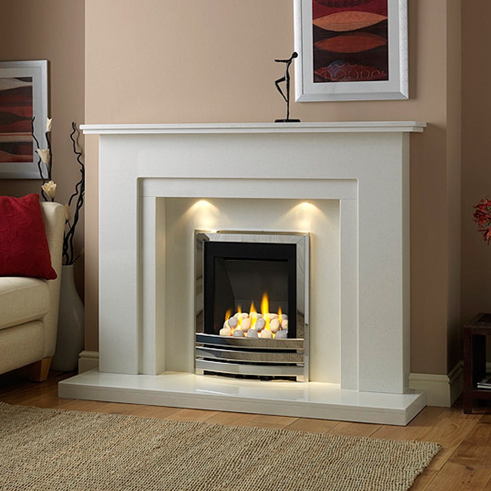 splendid white marble fireplace surround | walton marble fireplace how much to install a gas fireplace photo