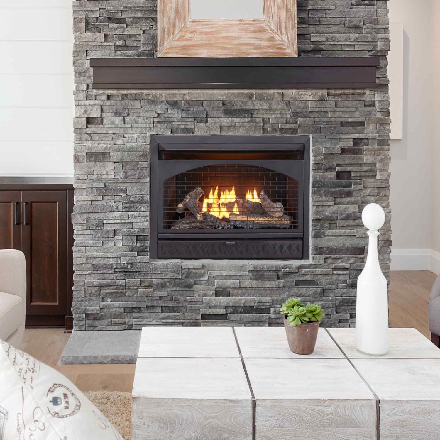 stunning gas fireplace insert dual fuel technology 26,000 btu procom heating gas fireplace insert brands picture