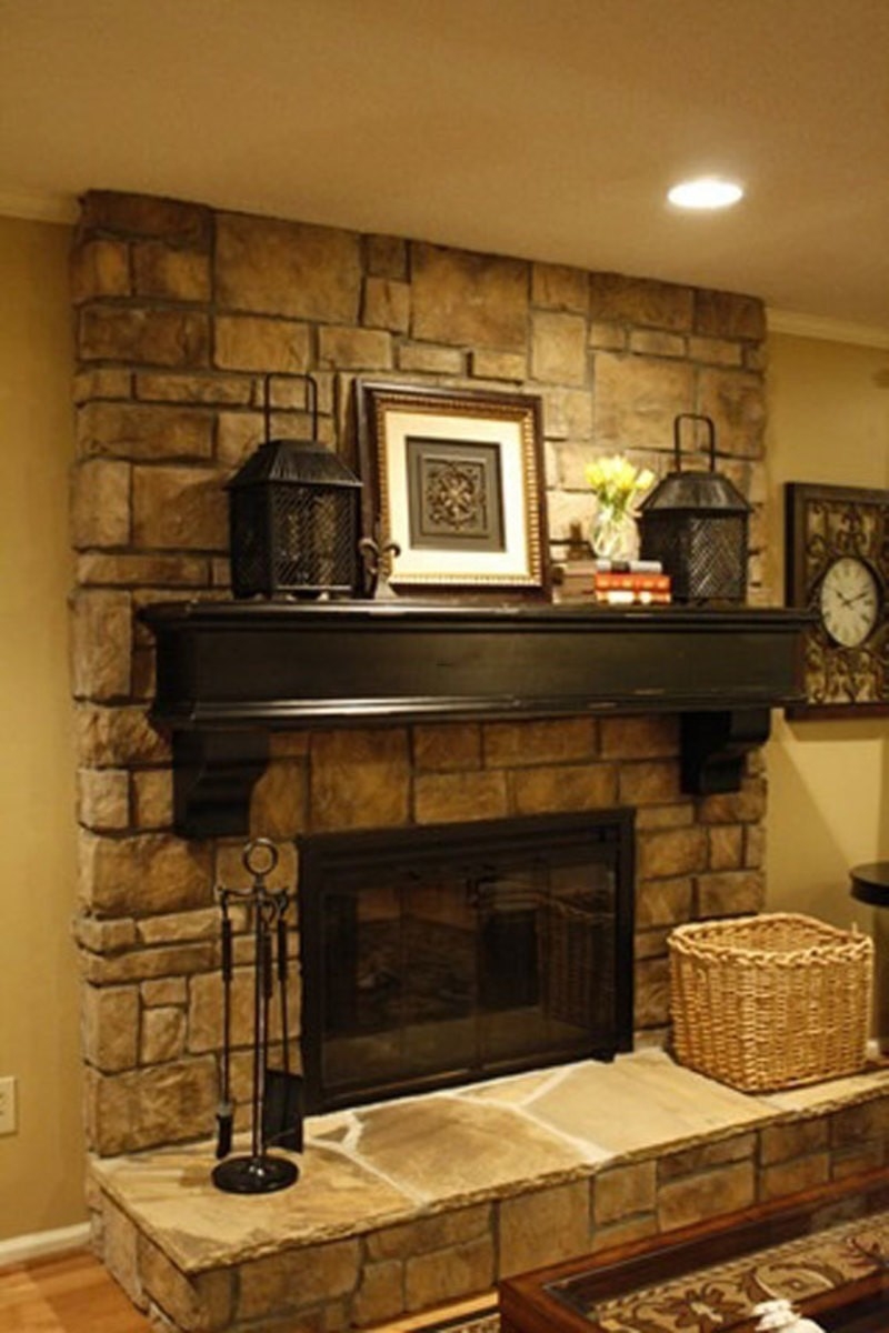 stunning modern and traditional fireplace design ideas / design bookmark #18376 decorating ideas around fireplace photo