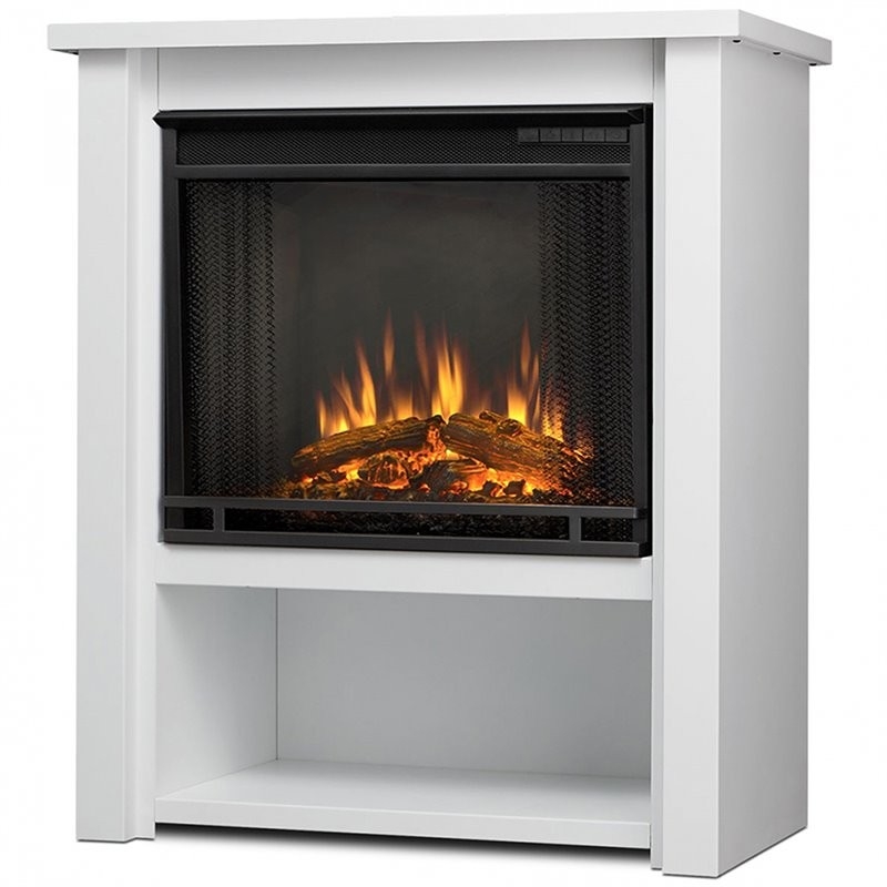 stunning real flame hollis stainless steel electric fireplace in matte white stainless steel electric fireplace photo