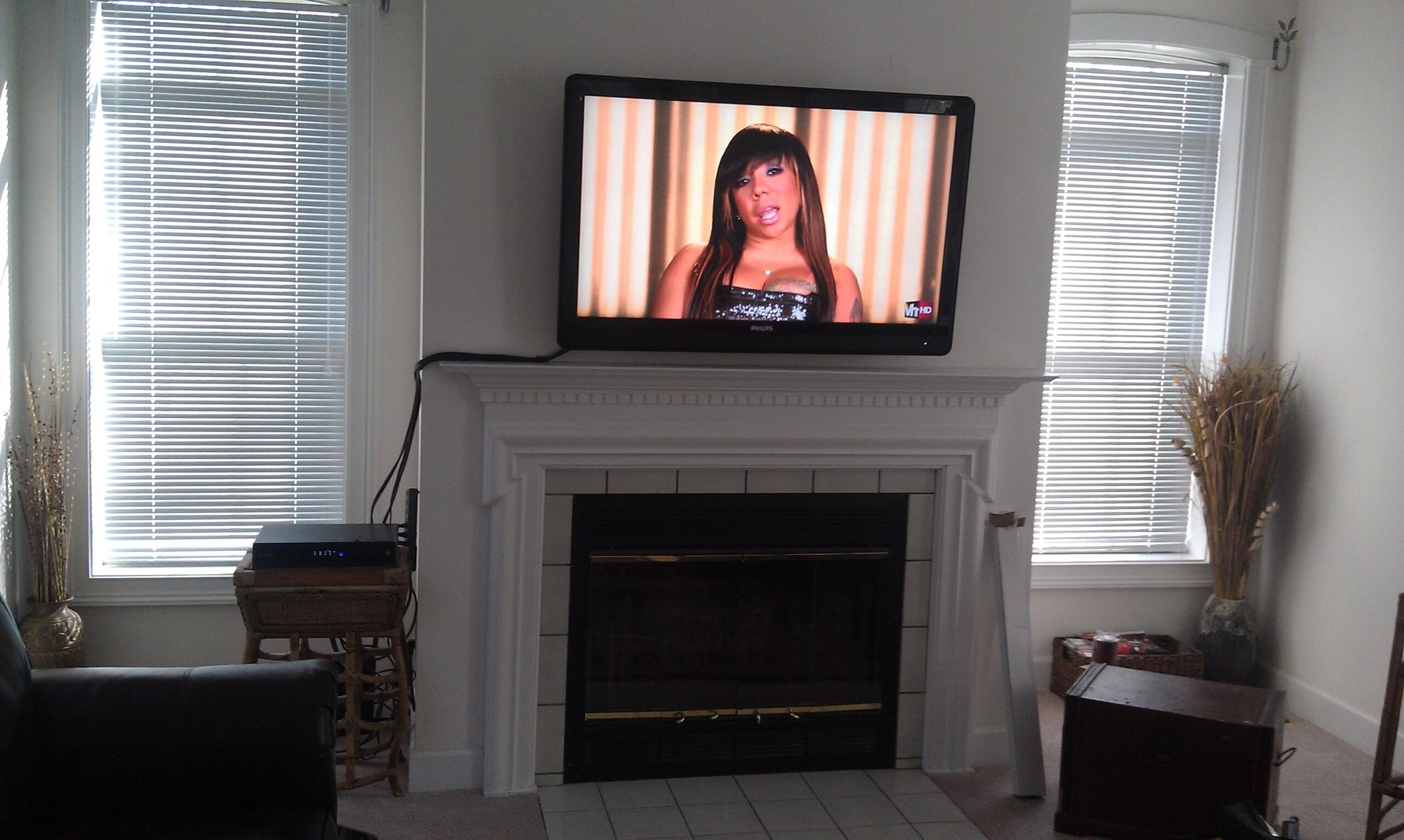 stunning wethersfield ct mount tv above fireplace | home theater installation how to install tv over fireplace pics