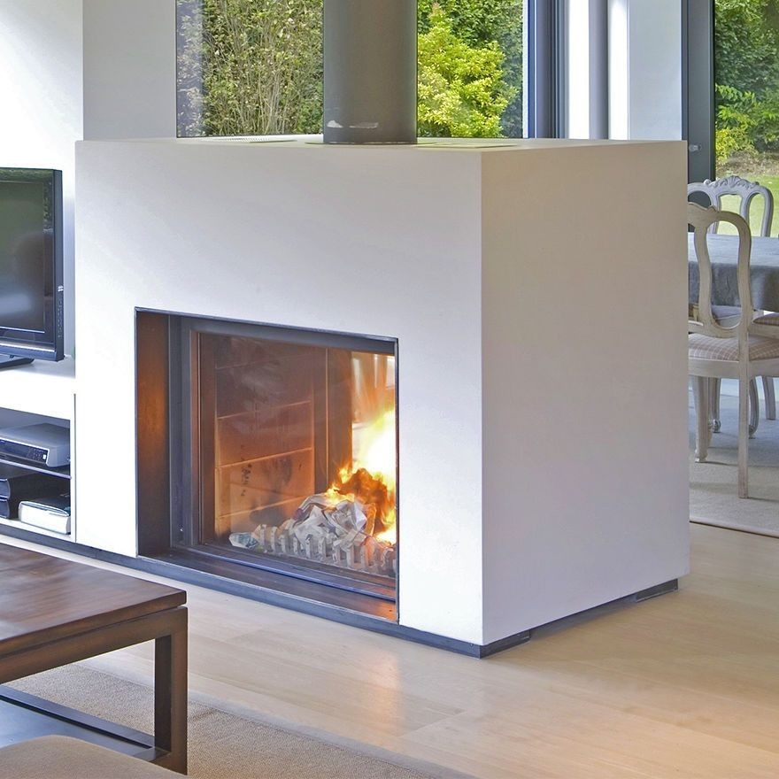 stylish closed wood hearth / double sided / metal / with retractable door 21 95 wood burning fireplace doors pics