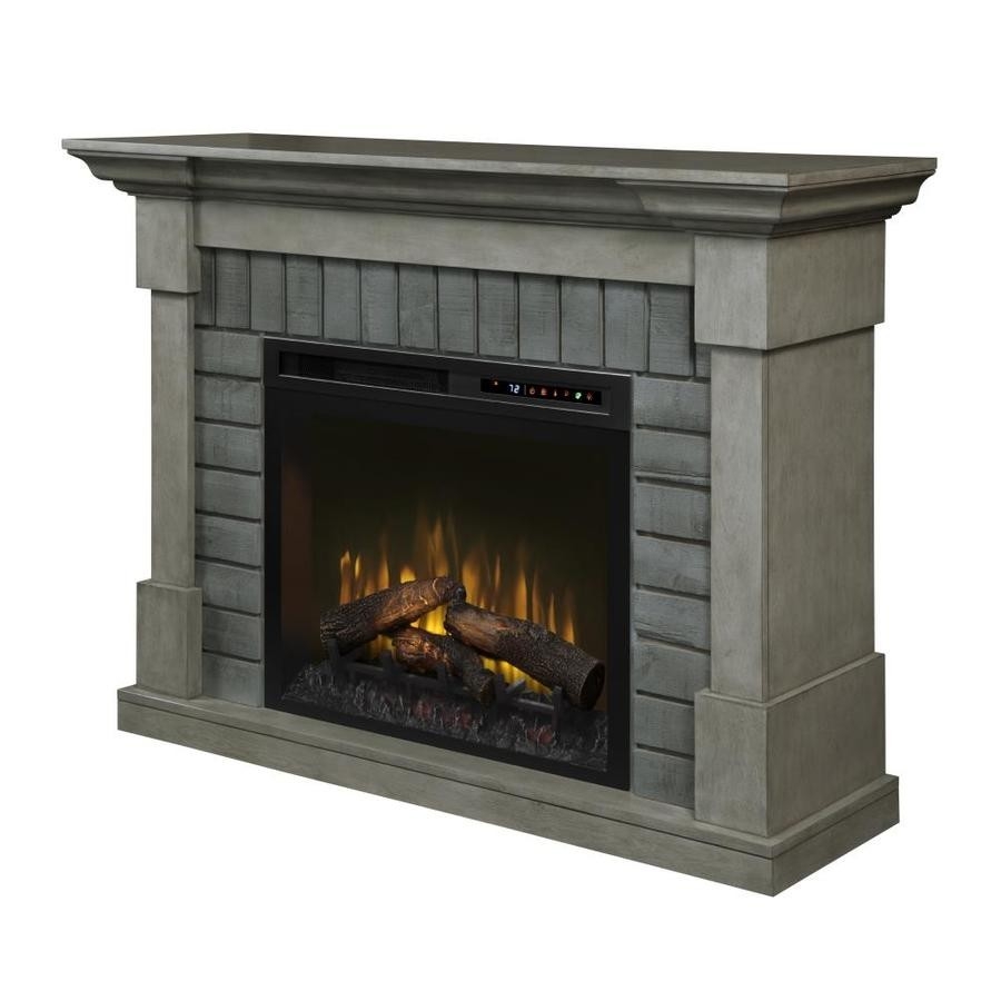 stylish dimplex gray electric fireplaces at lowes fireplace stores near me image