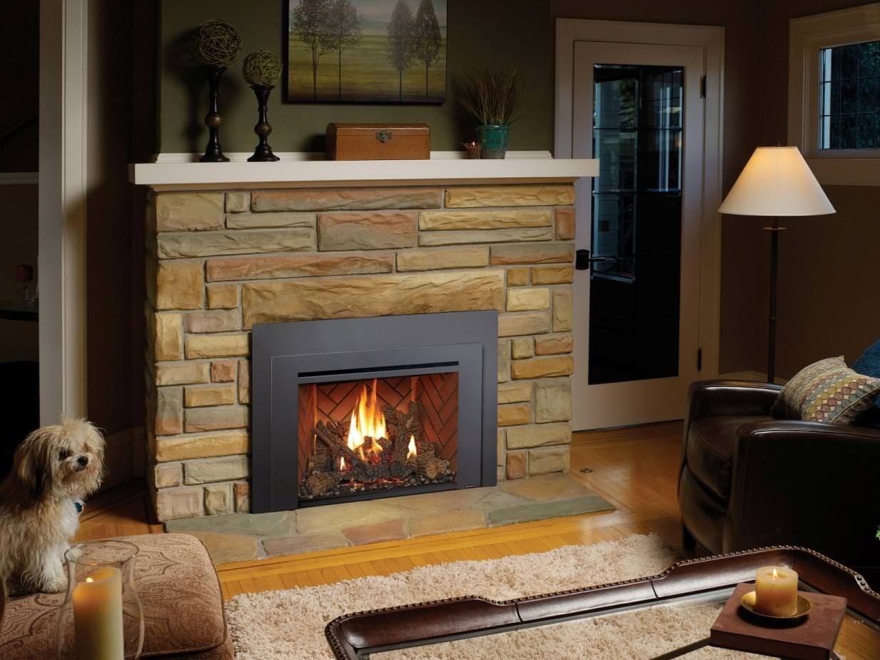 stylish fireplace xtrordinair 430 gsr gas fireplace insert h2oasis wood mantels for gas fireplaces image