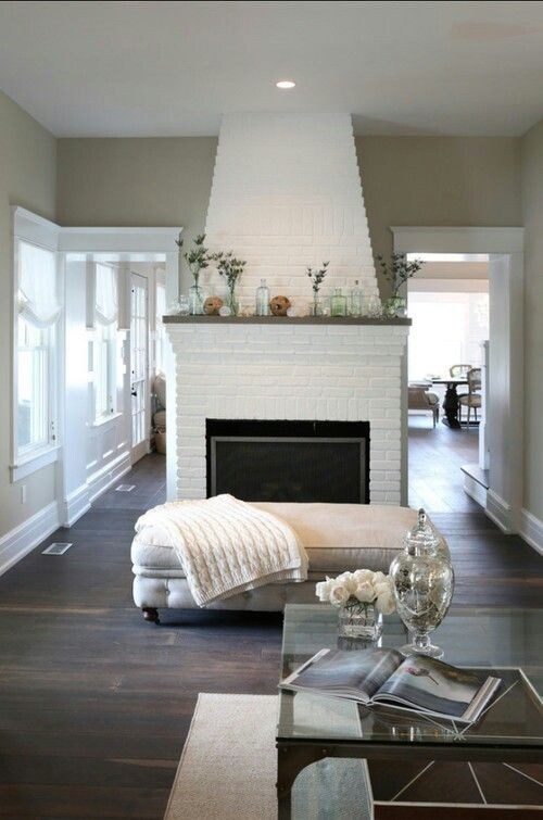 Amazing Fireplace In The Middle Of The Living Room Top Guide