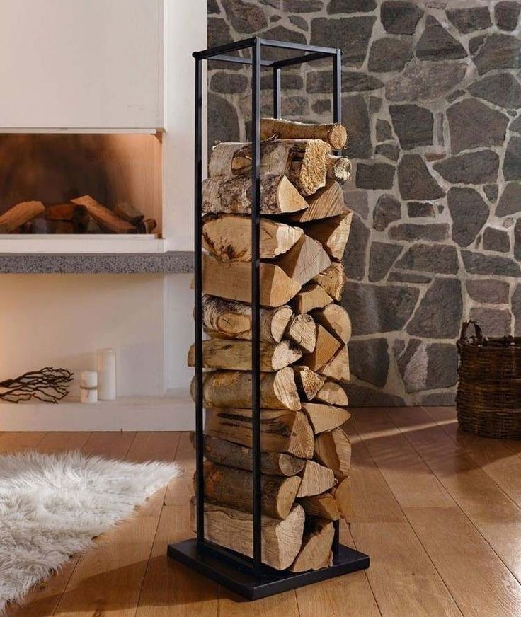 stylish storage firewood interior log holder | firewood storage indoor, indoor wood holder for inside fireplace pics