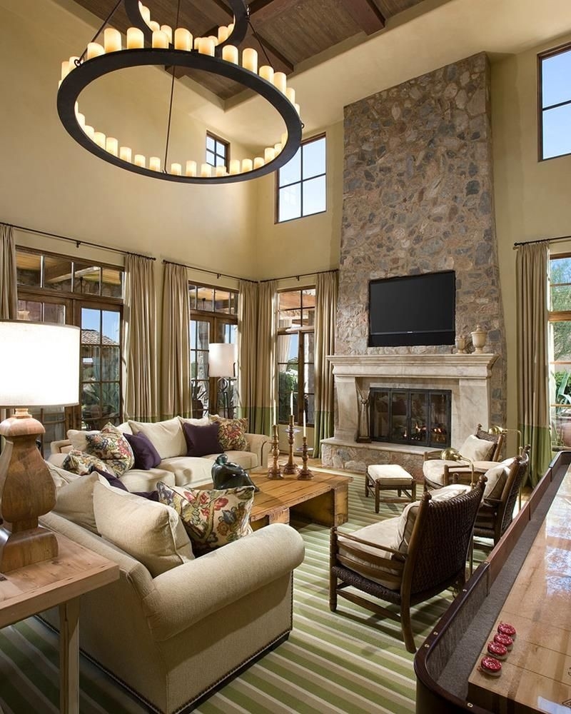 top 25 ideas for putting a tv above a fireplace (photo gallery arrange living room with fireplace and tv photo
