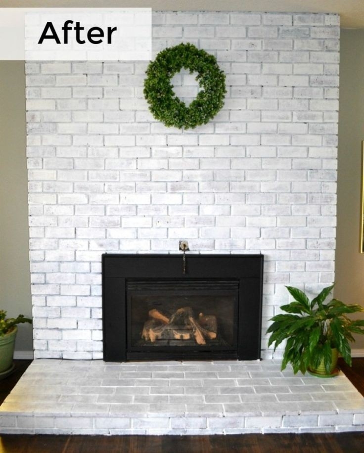 Picture of How To Change A Brick Fireplace Top Rated