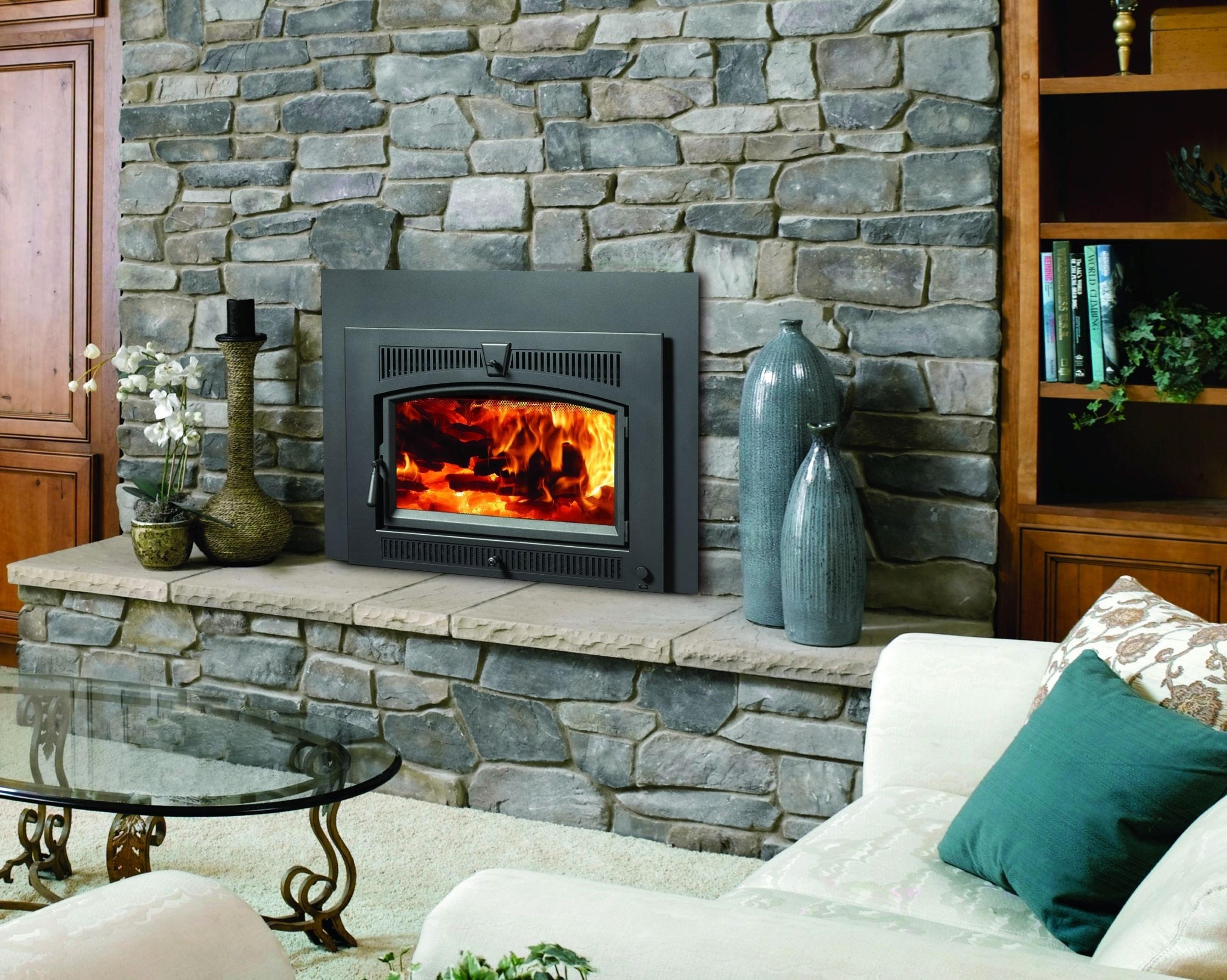 top fireplace inserts | georgetown fireplace and patio flush wood burning fireplace inserts image
