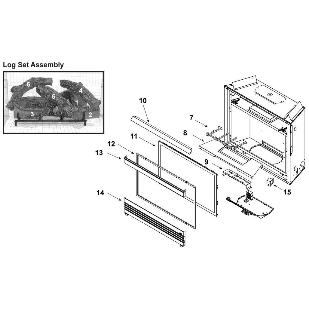 top heat &amp; glo sl 950tr c 42" dv gas fireplace parts | heatandgloparts heat and glo fireplace parts picture