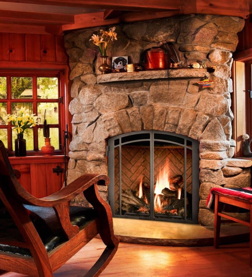 top interior decor: the cabin | cabin fireplace, rustic fireplaces arnold stove and fireplace photo