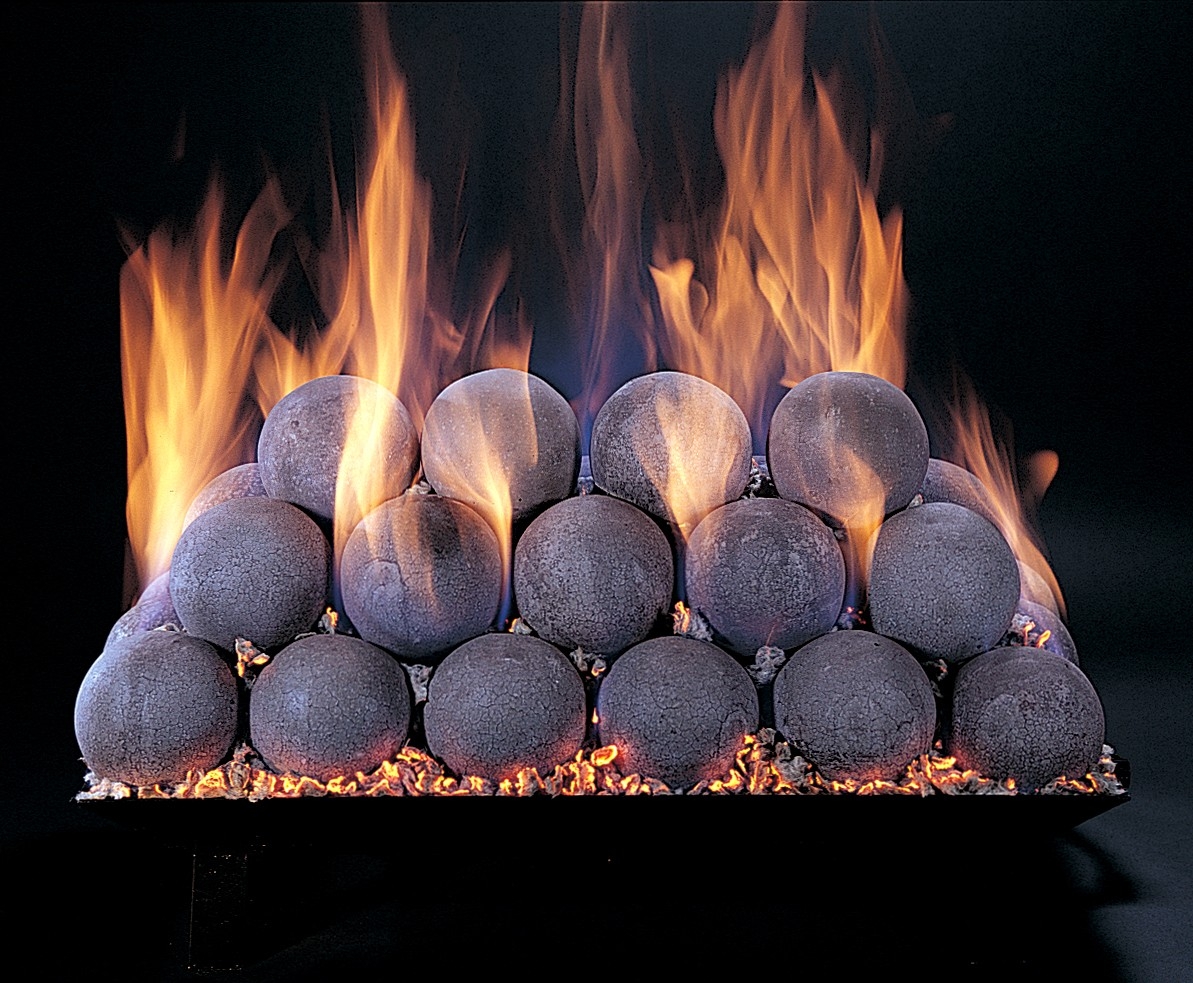 top modern &amp; contemporary gas log sets | doctor flue replacement ceramic logs for gas fireplace image