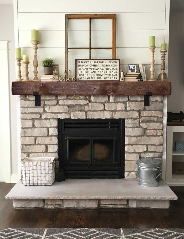top rustic fireplace mantel with metal brackets mantel 5x6, 6x6, 6x8, or no mantel fireplace decor photo