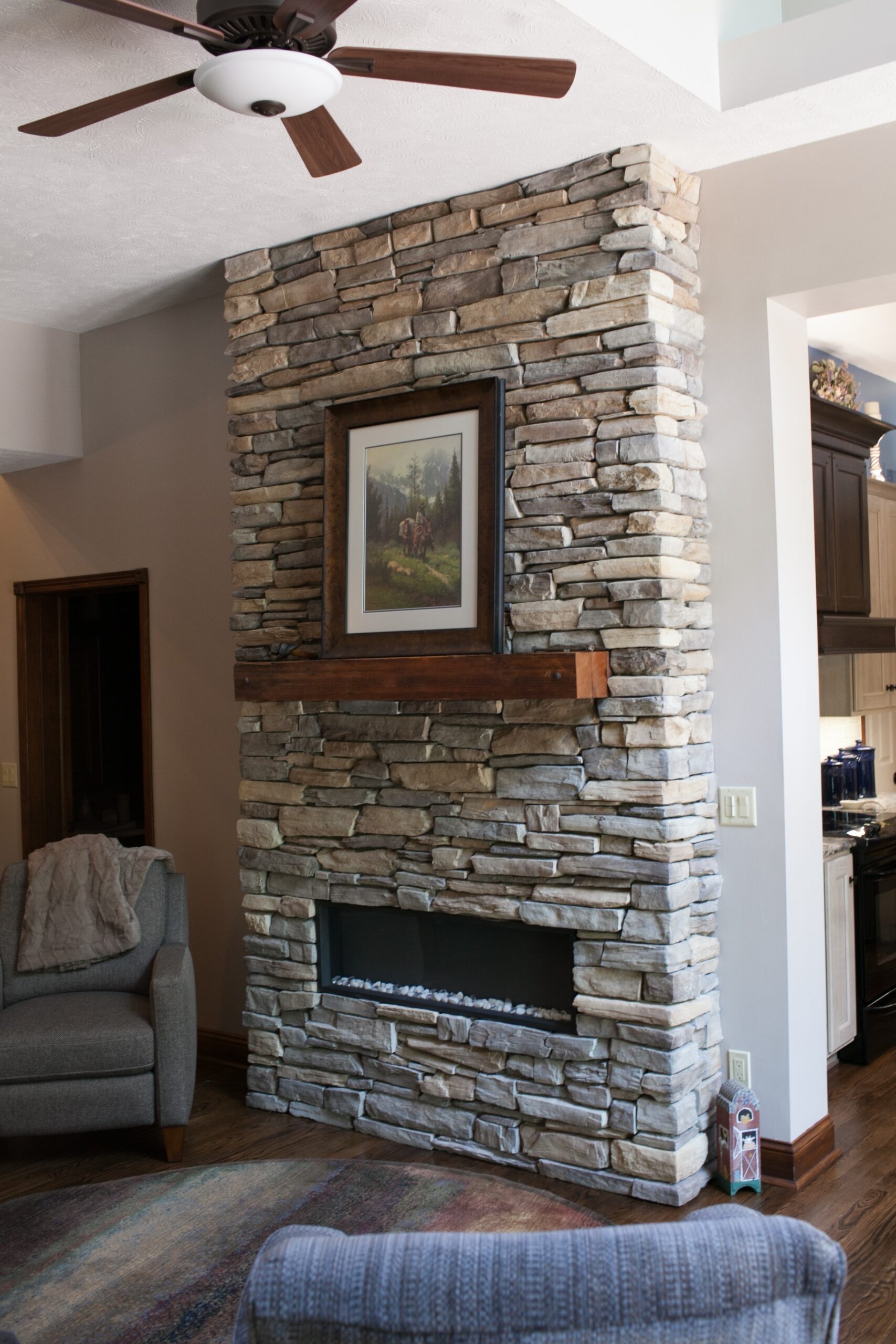 wonderful custom stacked stone fireplace pinnacle homes, inc stone fireplace ideas photos pics
