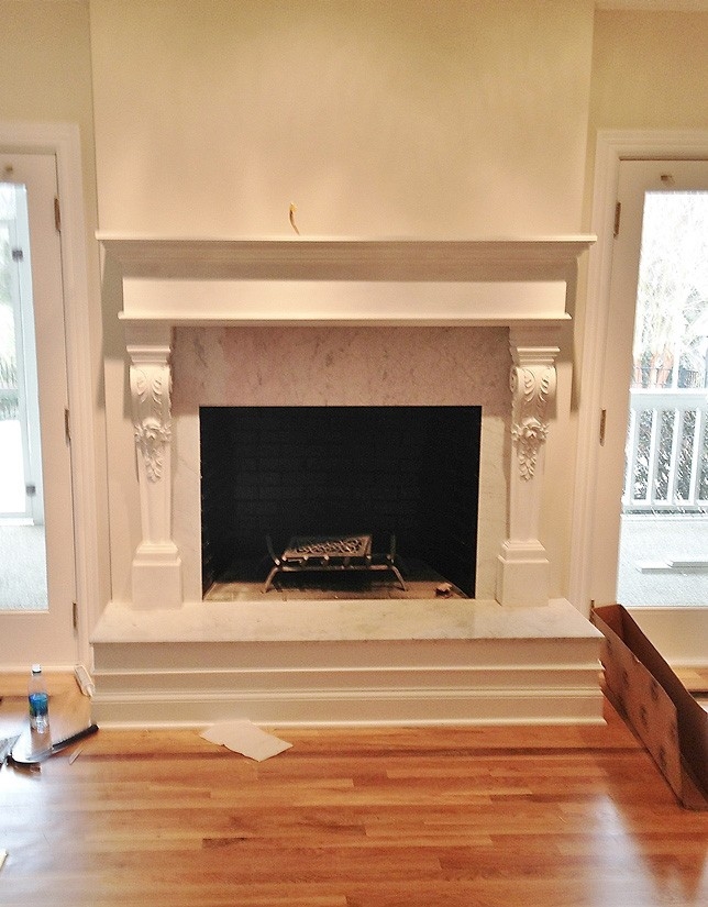 Amazing Raised Hearth Fireplace Makeover Top Products