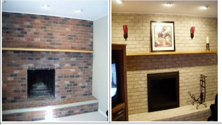 wonderful i'm going to paint our old brick fireplace! thrift diving blog what kind of paint to use on fireplace picture